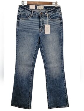 NWT BKE Payton Bootcut Jeans 27x32 Mid Rise Stretch Denim Buckle Women’s